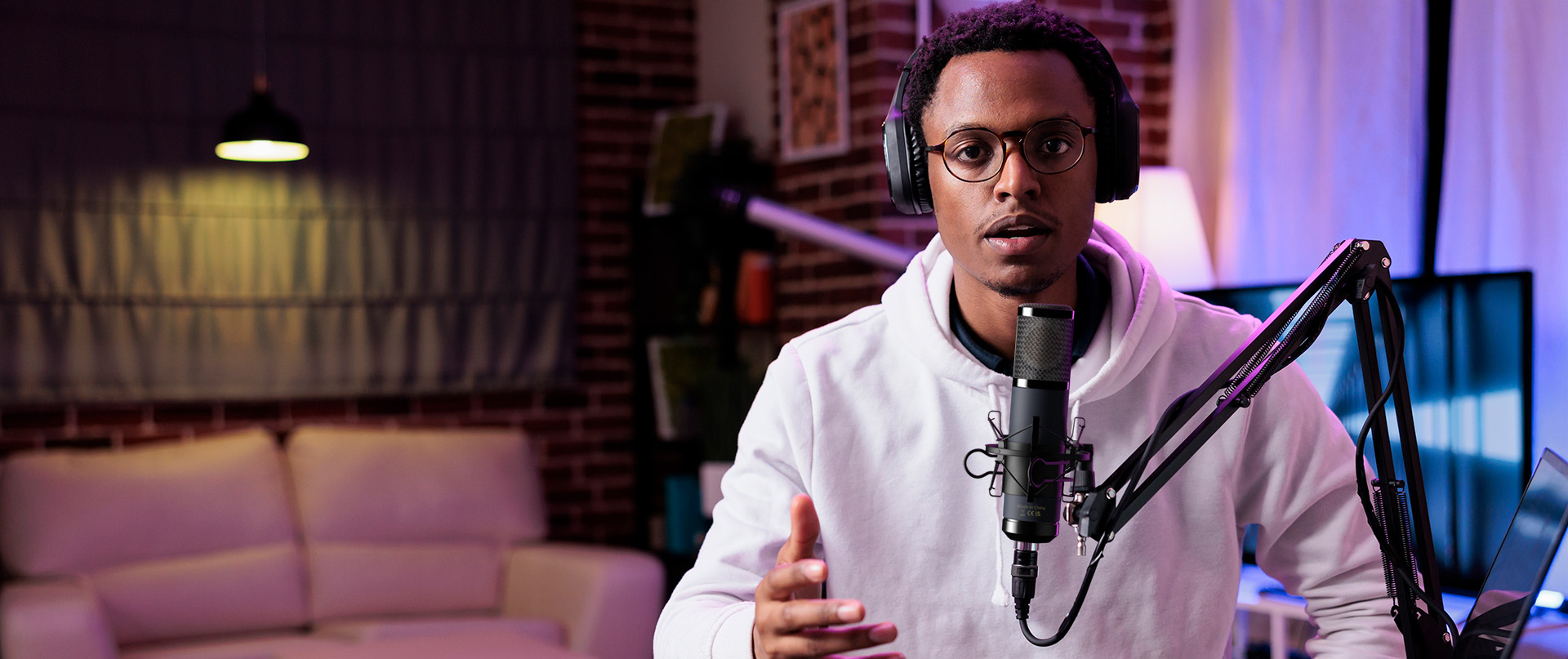 Luucco Large Melo-S1 Geniş Diyaframlı Kardioid Kondenser Mikrofon - Görsel 5