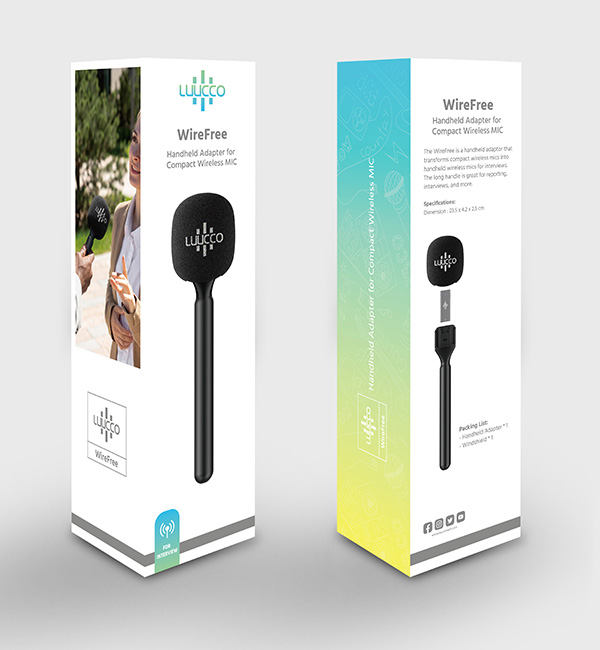 LUUCCO Wirefree Mikrofon Aktüel Mikrofon Aparatı - Görsel 6